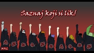 Saznaj koji si lik! (Akatsuki)