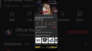 Ad Saves Me From Rick Roll