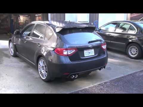 Subaru WRX STi GR Hatch AxleBack Exhaust from Nameless Performance