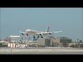 Eithad Airways Airbus A340-541 [A6-EHA] Inaugural Flight to Los Angeles