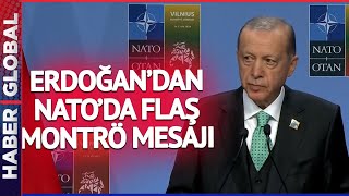 CANLI | Cumhurbaşkanı Erdoğan NATO'da Konuşuyor