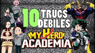 10 trucs debiles dans My Hero Academia