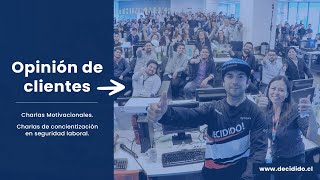 DECIDIDO! presenta Adolfo Almarza Charlas Motivacionales