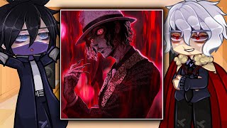 League of Villains React to Muzan // Demon Slayer // Gacha Club