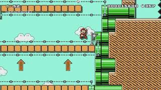 Climbing the pile of pipes by Igel - Super Mario Maker - No Commentary
