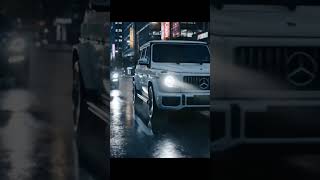 Luxury Car Convoy At Night Rolls Royce, G-Wagon, Bmw & Porsche