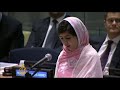 Pakistan's Malala takes education plea to UN