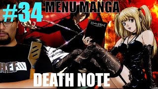 Le cas DEATH NOTE - MENU MANGA #34