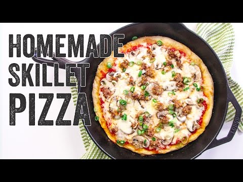 VIDEO : homemade skillet pizza recipe : season 2, ep. 15 - chef julie yoon - homemade pizzafrom scratch is easy to make at home, even without ahomemade pizzafrom scratch is easy to make at home, even without apizzastone! i show you how to ...