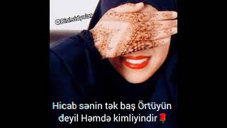 Hicablı Xanımlarımızüçün Dini Statuslar Abunə Olağ