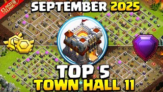 Top 5 New Best Town Hall 11 Th11 War Base Layout Copy Link 2025 Th11 Base Clash Of Clans