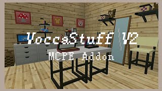 VoccaStuff V2 Addon Review 🍪 | mcpe addons