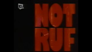 Rtlplus 20.08.1992 - Notruf Mit Hans Meiser Gekürzt, Inkl. Vorschau Und Werbung