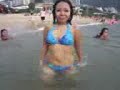 Tante Lagi Happy Renang Di Pantai images Tante Lagi Happy Renang Di Pantai