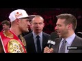 Sergey Kovalev Post-Fight with Max Kellerman and Adonis Stevenson (HBO Boxing)
