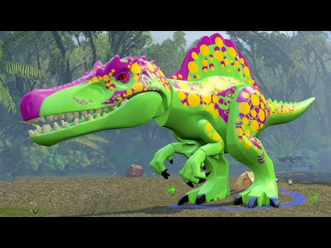 LEGO Jurassic World - A look at the Custom Dinosaur Creator & Dinosaur Gameplay LegoJurassic World Indominus Rex vs T. Rex Transformers Rescue Bots:LegoJurassic World Indominus Rex vs T. Rex Transformers Rescue Bots:Dino!