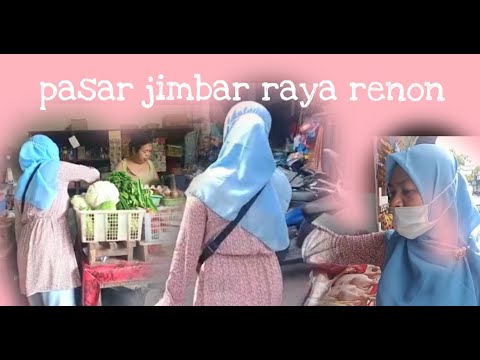 SUASANA PASAR JIMBAR RAYA RENON DENPASAR