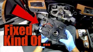BMW E60 M5 Steering Angle Sensor Fix And Broken Shifter Paddle Free Fix