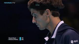 Hot Shot: Herbert/Mahut Prevail In 'Ridiculous' Rally At The Nitto ATP Finals 2018