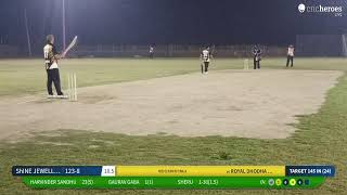 Royal Dhodha Kings Vs Shine Jewellers Live Cricket Match Leap Academy Cup Live - 2020 Sports Cric