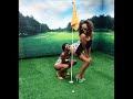 CHECK OUT: BBA Barbs and Zainab Playing Golf In Bikinis
