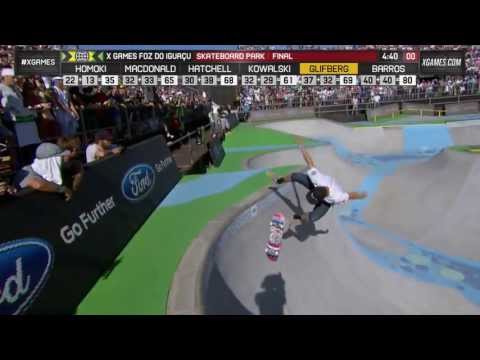 Rune Glifberg Wins Silver in Skate Park