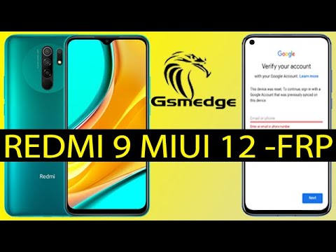 Redmi 9 Frp Miui 12 Bypass Google Account Method 2022 Redmi 9 Frp Miui 12 Bypass Google Account Method 2022