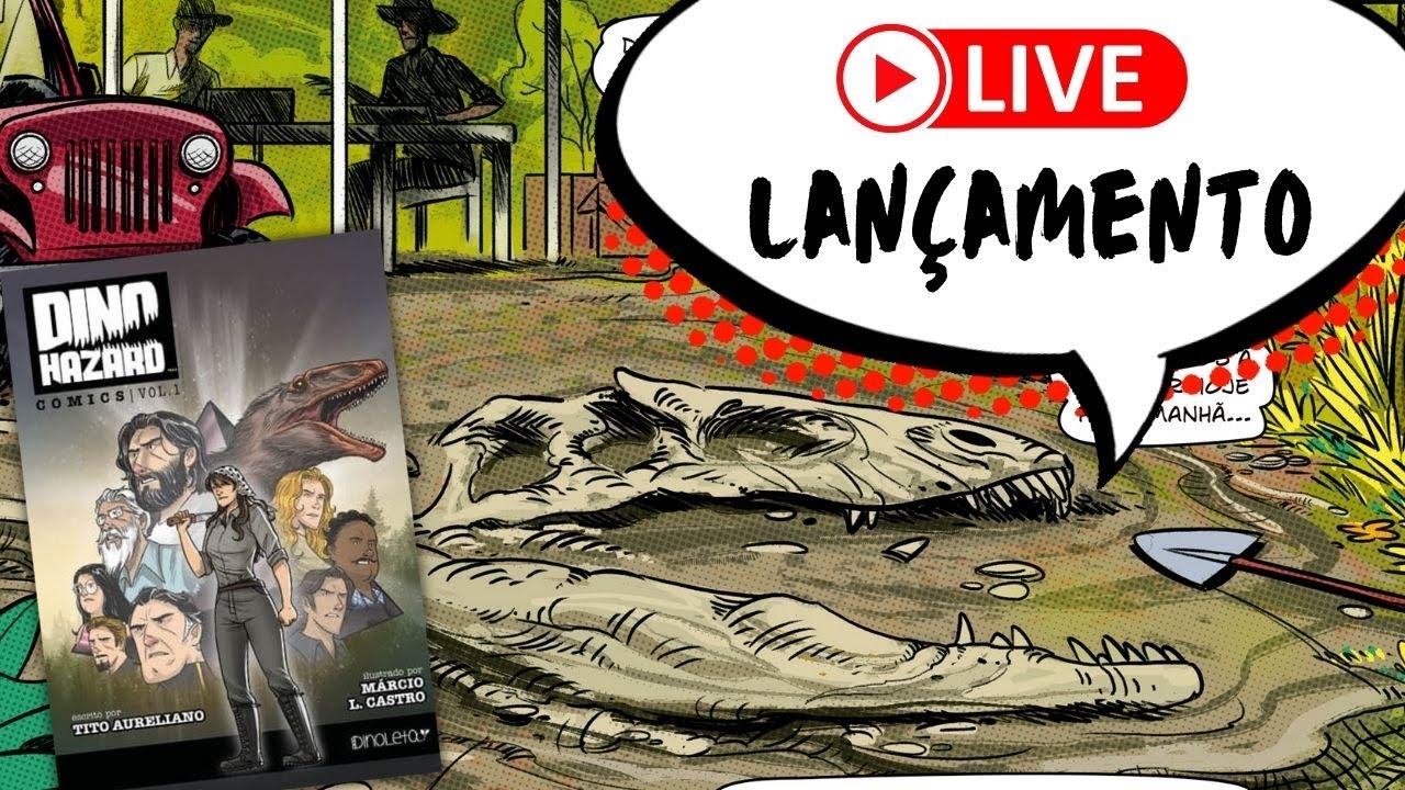 Dino Hazard Comics (Guia Completo + Bastidores)