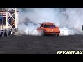 BLOWN V8 HOLDEN UTE ( WONAGO ) BURNOUT AT SUMMERNATS 25