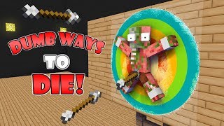 Monster School : DUMB WAYS TO DIE CHALLENGE! - Minecraft Animation
