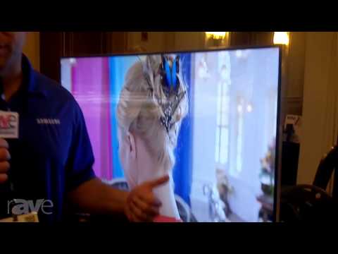 E4 AV Tour: Samsung Demos Its 75-Inch HU85550 4K/UHD TV, 55-Inch H8000 Curved LED TV