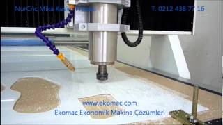 Nurcnc Freze Router Mika Kesimi