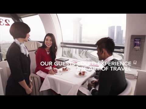 Air France La Premiere suite aboard Singapore Flyer