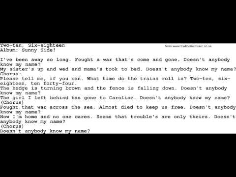 Two-ten, Six-eighteen Video