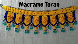 Macrame Toran New Design Diy Macrame Toran Wall Hanging Macrame Door Hanging