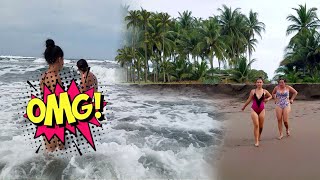 🔴lA bELLA-LUPITA y ESMERALDA EN LA PLAYA🔥aSI-LUCEN c0N-5US-£sCtaD0S tRaJES-dE-BA