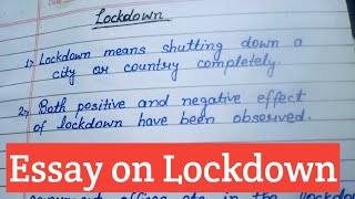 Watch Lines Lockdown video