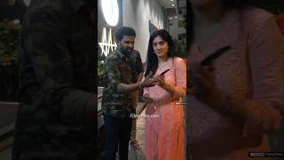 Dhanya Balakrishna Selfies With Fans At After Movie Premiere Show Rk Sagar Filmytime