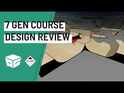 7 Generations Cup Skatepark Course Design Review with Tito from Platform Group