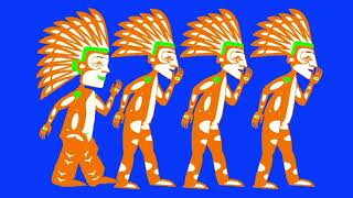 4 Orange Indians Dancing To I'm Yours By Jason Mraz