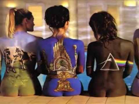 A music montage of Pink Floyd music that coincide with the album covers 