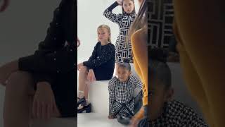 Modeling For A Black And White Shoot