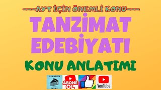 Tanzi̇mat Edebi̇yati Konu Anlatim