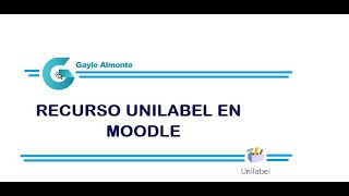 Recurso Unilabel En Moodle