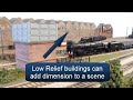Constructing Low Relief Model Railroad Buildings - Part 2