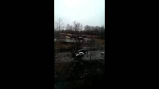 Видео Провал на улице Балтийской в Петрозаводске апрель 2016 от stolica onego, Мурманская улица, Петрозаводск, Россия