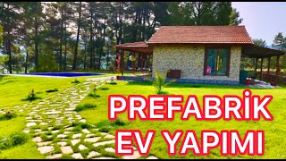 Köye Yerleşip Çok Ucuza Yaptığım Havuzlu Prefabri̇k Ev In Yapilişini Kolay Yollarini Anlatıyorum