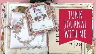 Junk Journal with me 128 - Happy Mail from Alison and Mom/Ideas on Using the Goo