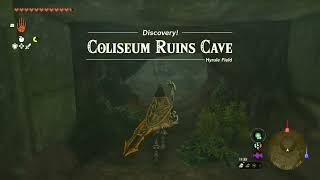 Coliseum Ruins Cave - Reward - Hyrule Field The Legend Of Zelda Tears Of The Kingdom 2023