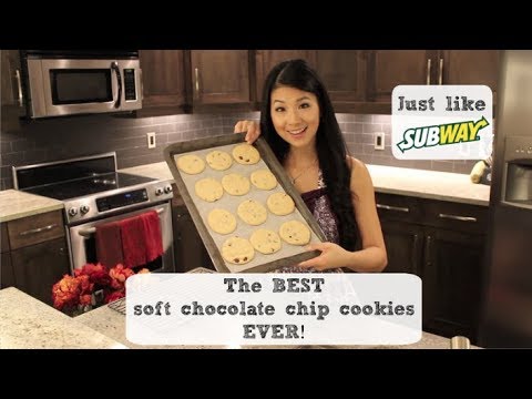 VIDEO : make chocolate chip cookies like subway! - here is ahere is arecipethat my sister jen and i perfected together when we were young, it has been adapted now to be cruelty free. these ...